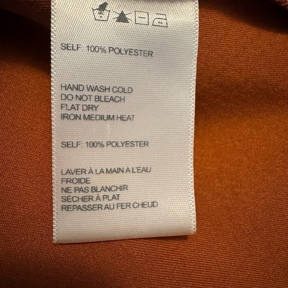 Urban Outfitters Faux Snakeskin One Shoulder Mini Dress - Camel Size XS - Picture 5 of 6